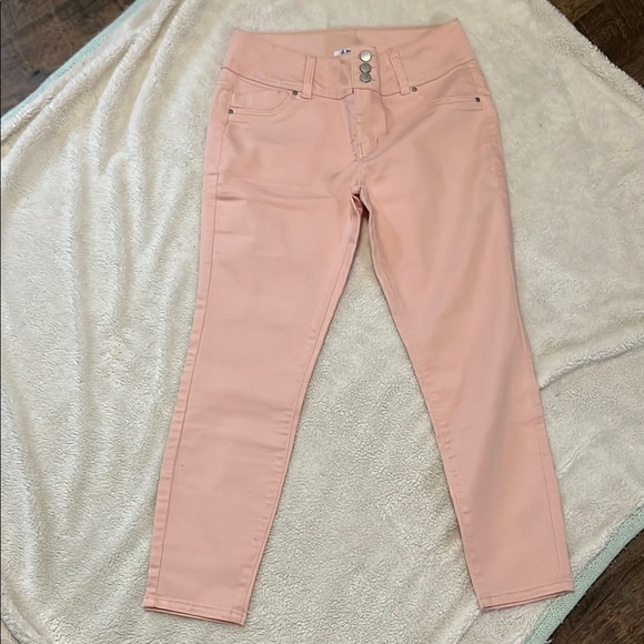 d. jeans Light Pink Buttoned Pants - Picture 1 of 2